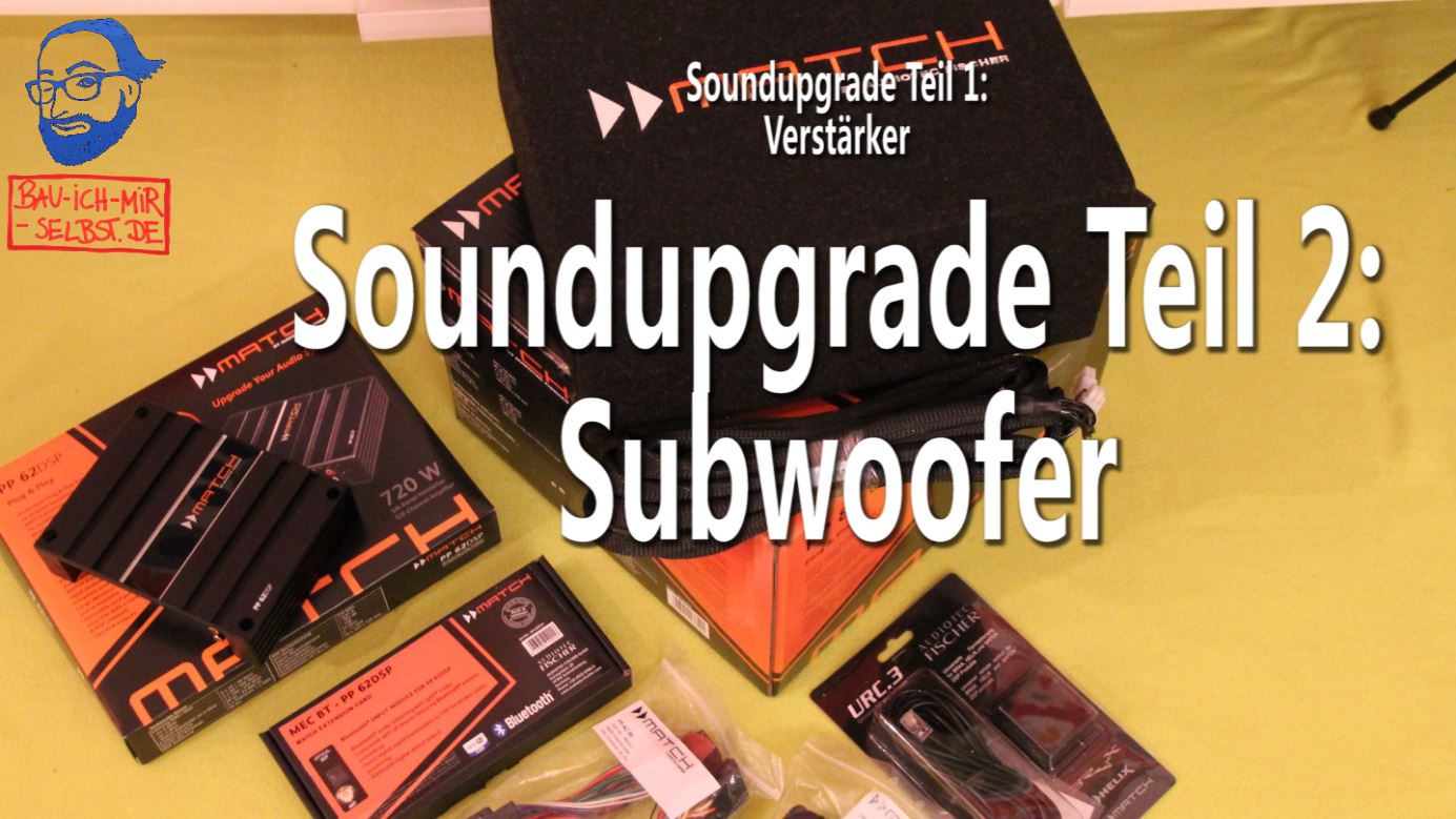 VW T5 Soundupgrade Teil 2 - Subwoofer / Sitzausbau / Anschluss