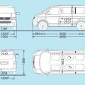 VW Volkswagen Bus Multivan Maße Innen Außen mm cm Länge Breite Höhe Radstand Van Camper Ausbau T5.1 kurz