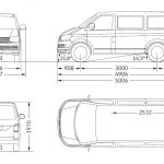 VW T6 Maße 2015-202019 (T5.3?!)
