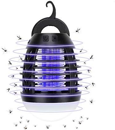 Insektenvernichter Elektrischer lampe Mückenfalle UV Mückenlampe USB Akku Insektenlampe Camping Camper Bus BUlli Reise URlaub